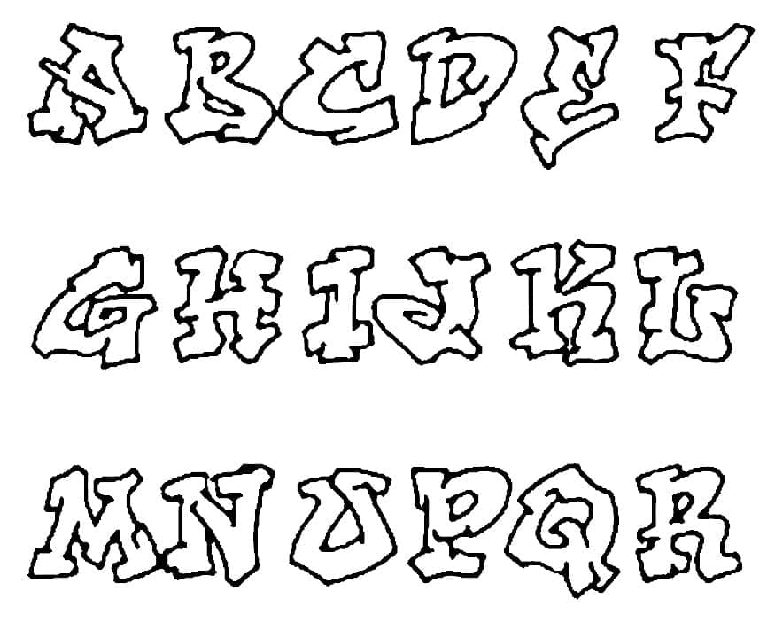 Graffiti Alphabet