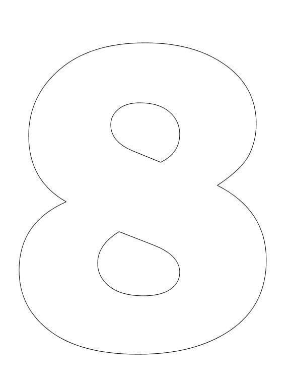 Simple Number 8