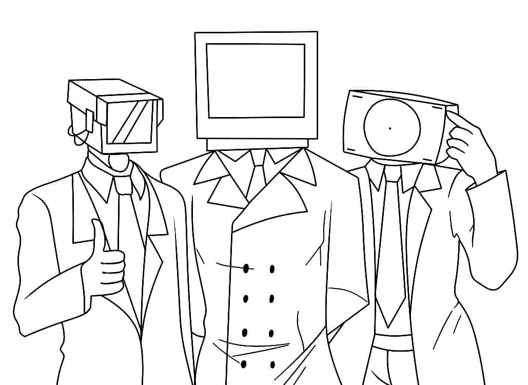 Skibidi Toilet Characters