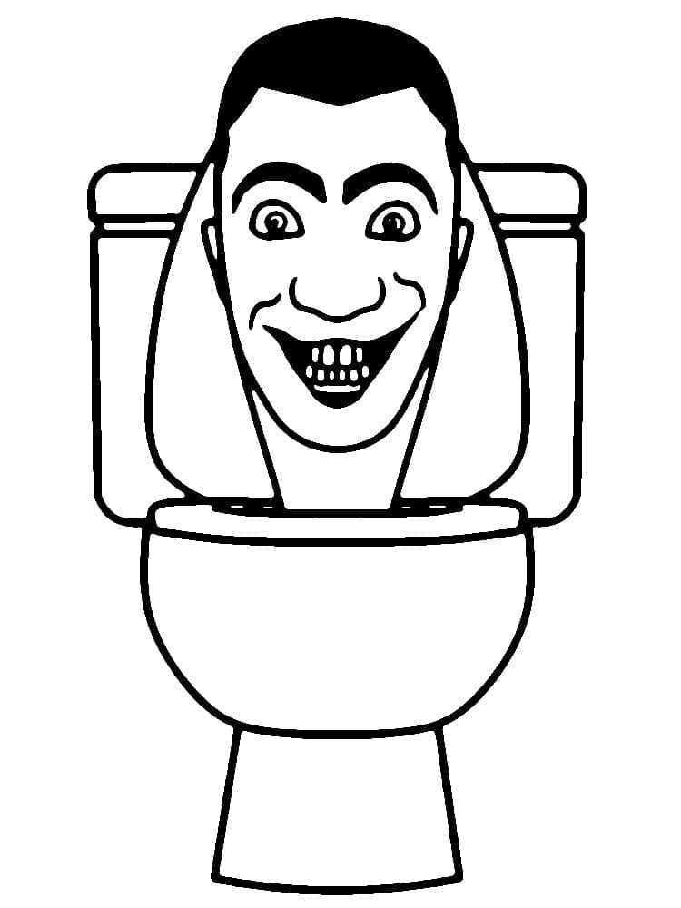 Skibidi Toilet Face