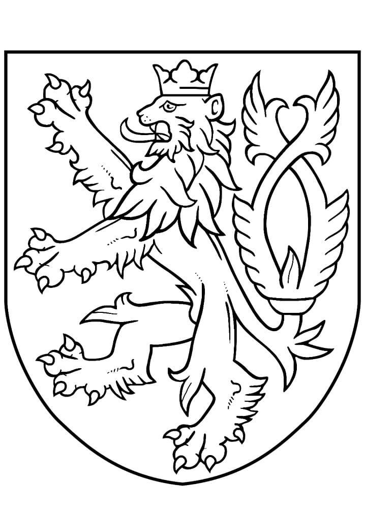 Small Coat of Arms of the Czech Republic