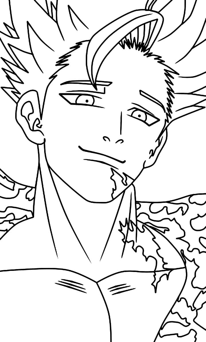 Smiling Ban Coloring Game Smiling Ban