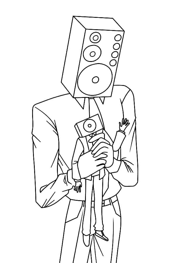 Speakerman from Skibidi Toilet