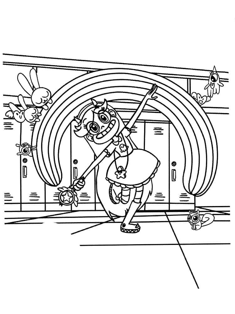 Star Butterfly is Happy