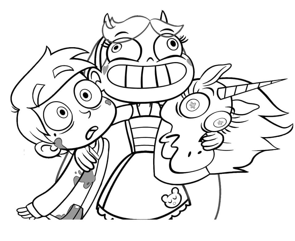 Star Butterfly with Friends