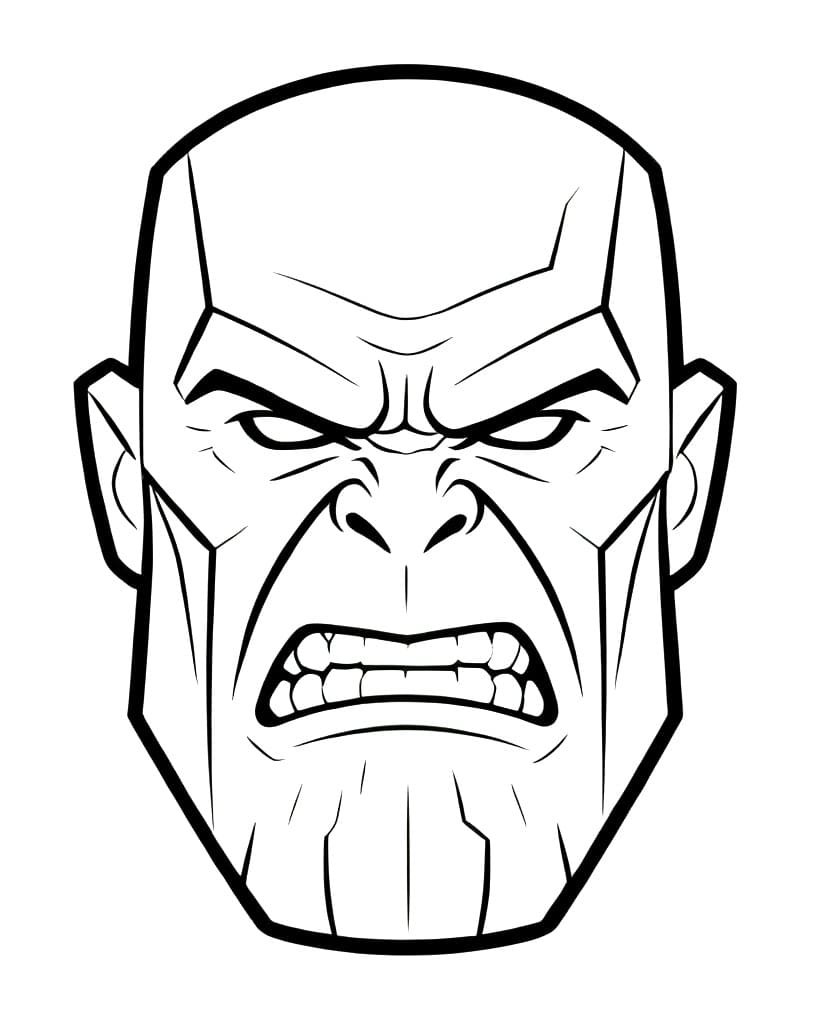 Thanos’s Angry Face