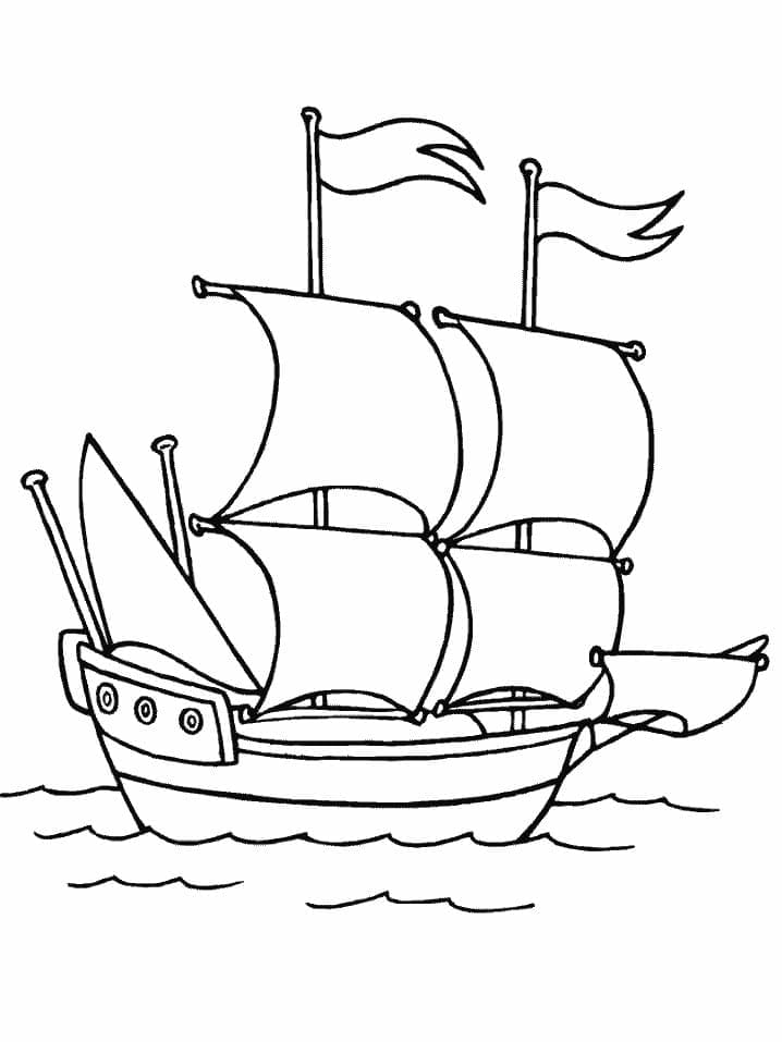 The Mayflower 2 Coloring Game The Mayflower 2