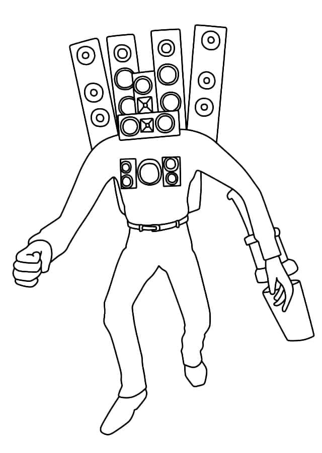 Titan Speakerman from Skibidi Toilet