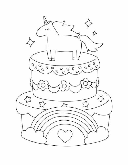 Unicorn Cake Free