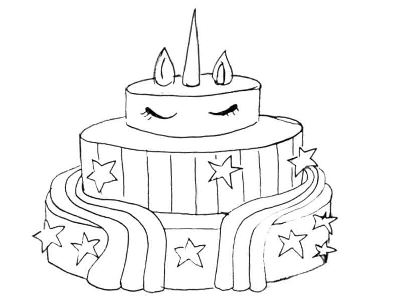 Unicorn Cake Image