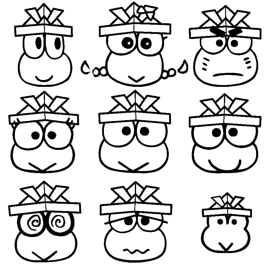 Very Cute Keroppi Coloring Game Very Cute Keroppi