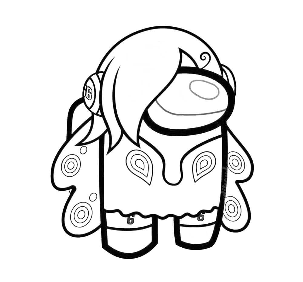 Vinsmoke Reiju Among Us Coloring Game Vinsmoke Reiju Among Us