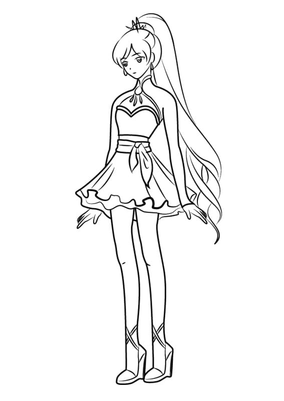 Weiss Schnee from RWBY