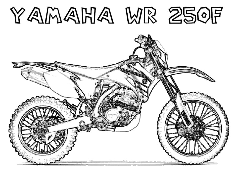 Yamaha WR 250F Dirt Bike