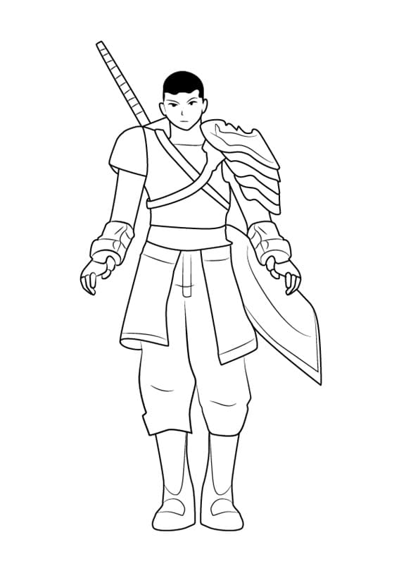 Yatsuhashi Daichi from RWBY