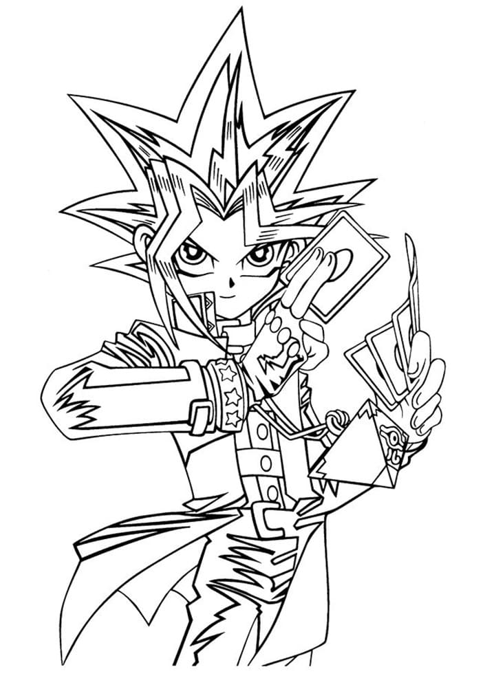 Yu-Gi-Oh 1 Coloring Game Yu-Gi-Oh 1