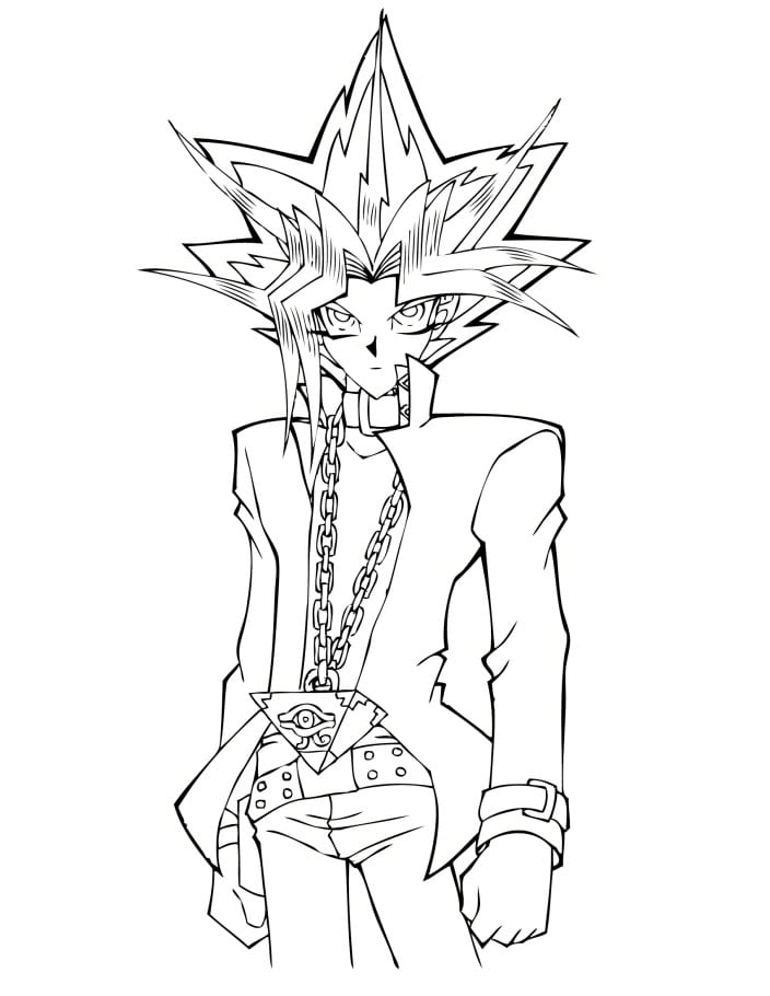 Yu-Gi-Oh 3 Coloring Game Yu-Gi-Oh 3