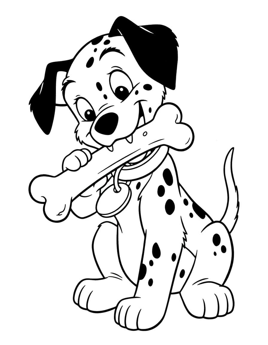 101 Dalmatians Free Printable
