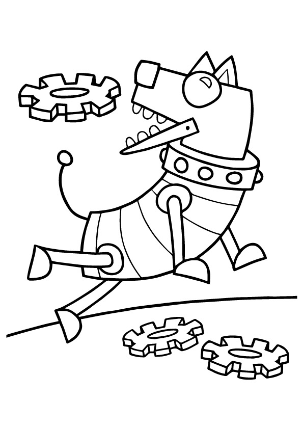 Robot Coloring Games