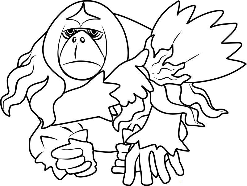 Oranguru Sage Pokemon