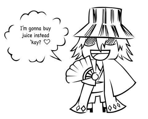Chibi Kisuke Coloring Game Chibi Kisuke