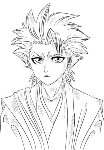 Angry Toshiro Coloring Game Angry Toshiro