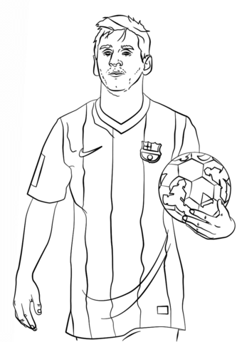 Lionel Messi Coloring Game Lionel Messi