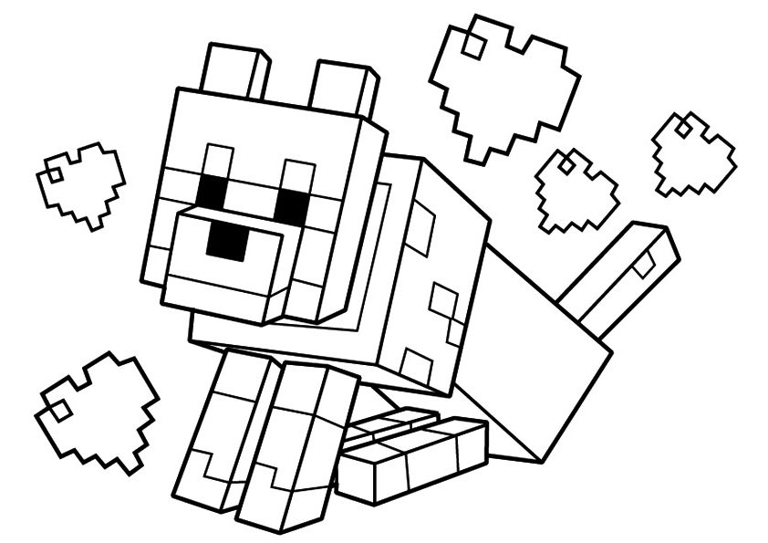 Minecraft Coloring Games - ColoringGames.Net