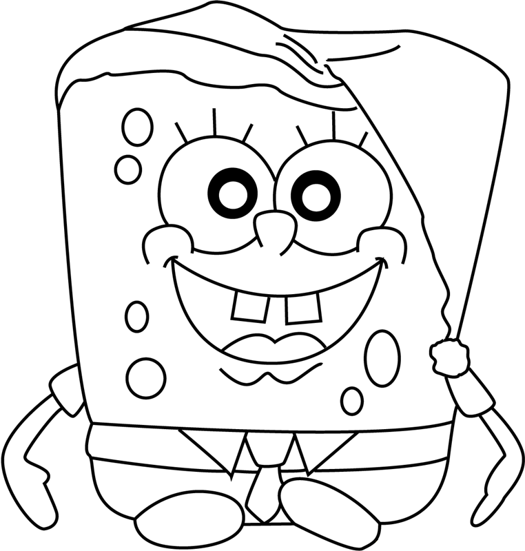 SpongeBob In Christmas Coloring Game SpongeBob In Christmas