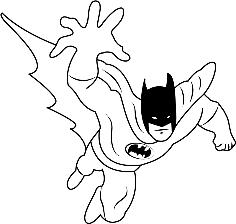 Batman Flying