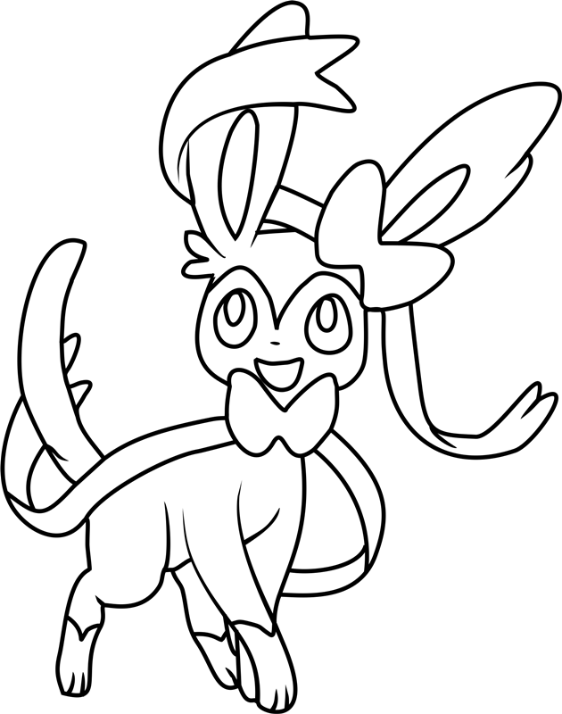 Happy Sylveon Pokemon