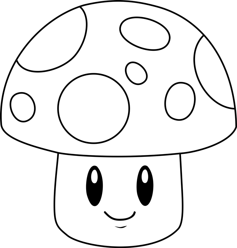 Sun Shroom Smiling