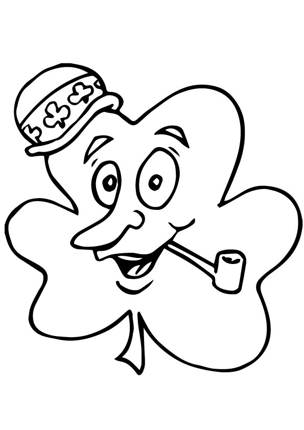 Four Leaf Clover Coloring - Play Free Coloring Game Online