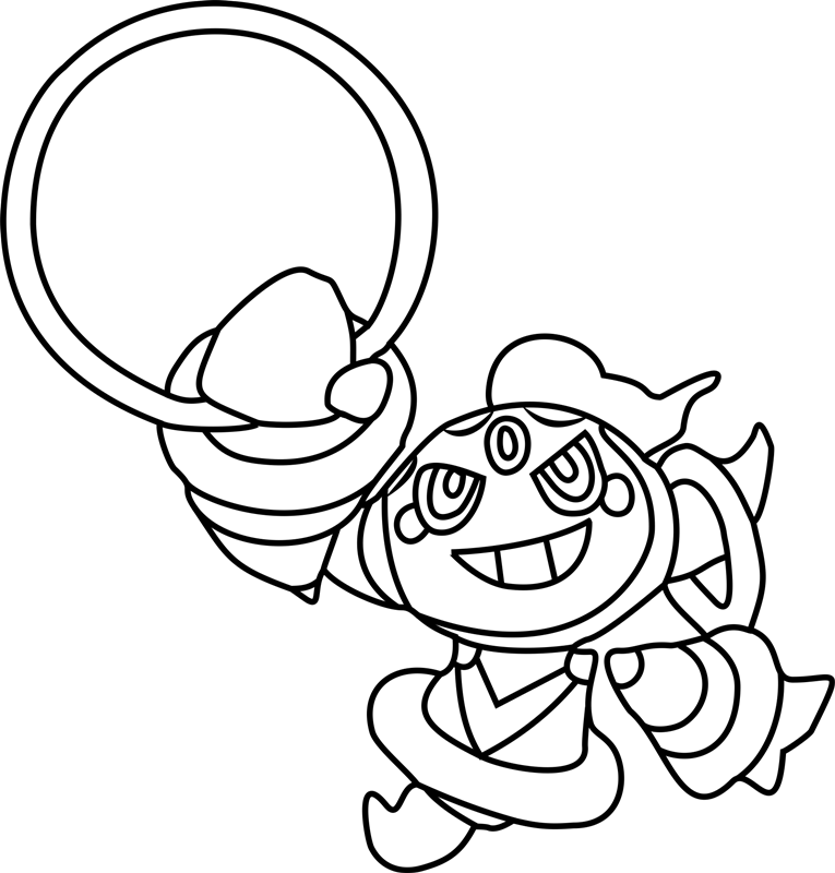 Happy Hoopa Pokemon