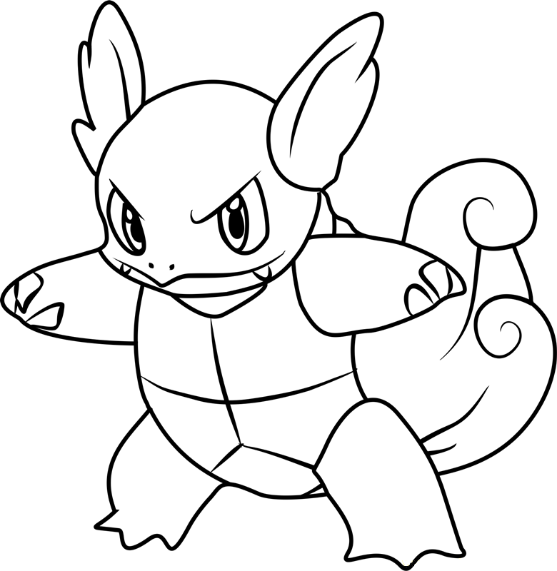 Angry Wartortle Pokemon