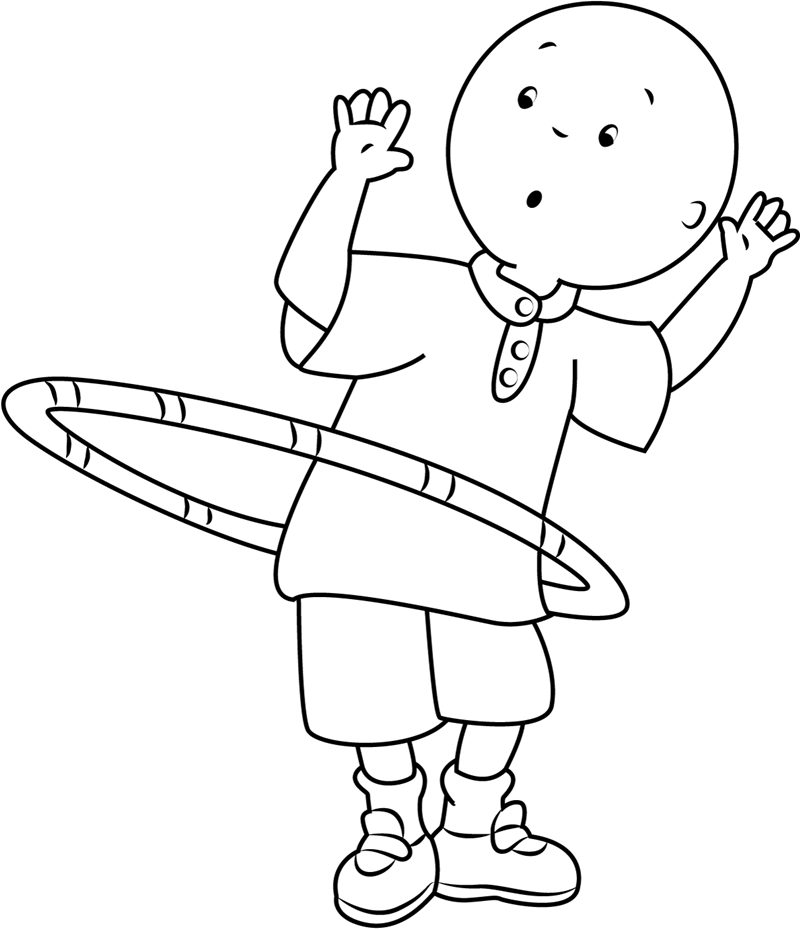 Caillou Hula Hoop