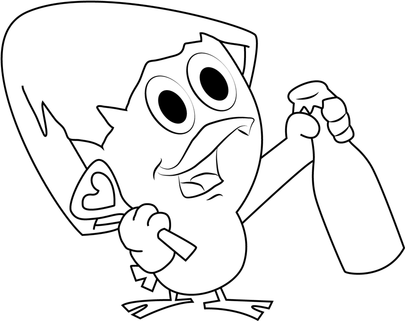 Calimero Opening Bottle