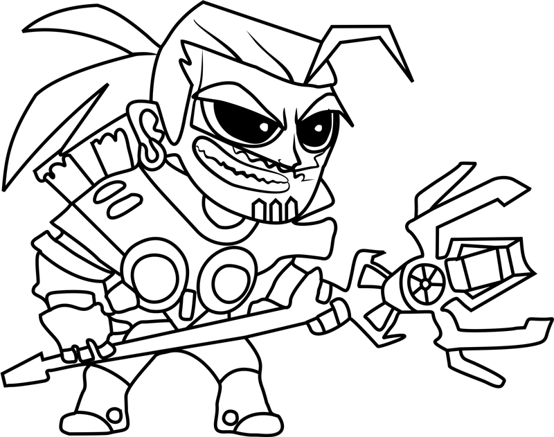 Mr. Saturday Holding Weapon