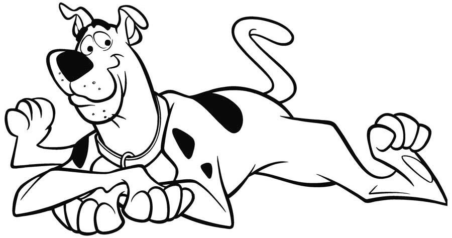 Shaggy Holding Scooby Doo Coloring - Play Free Coloring Game Online