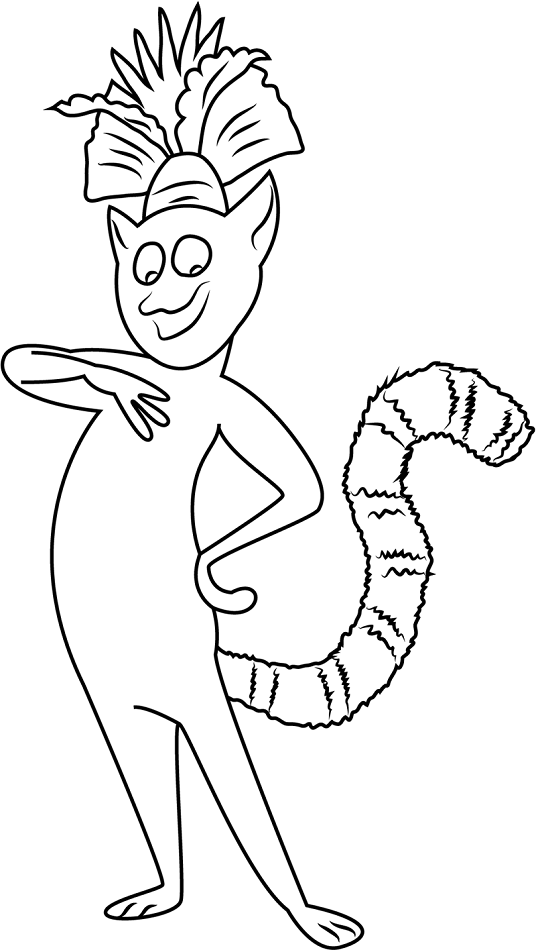 Julien Smiling Coloring - Play Free Coloring Game Online