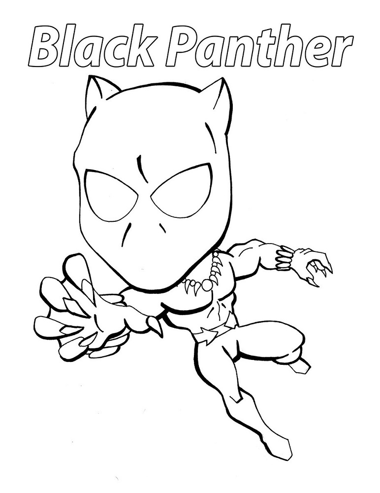 Chibi Black Panther