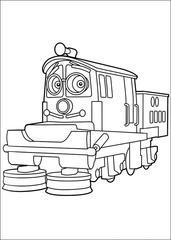 Irving Chuggington Coloring - Play Free Coloring Game Online