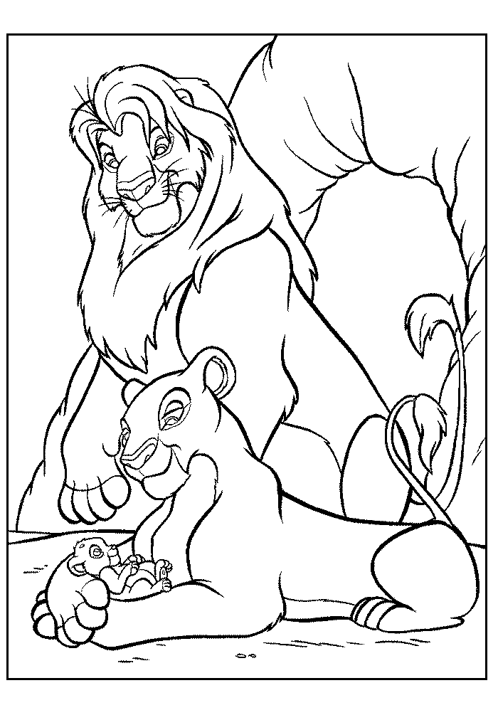 Lion King Coloring Games - ColoringGames.Net