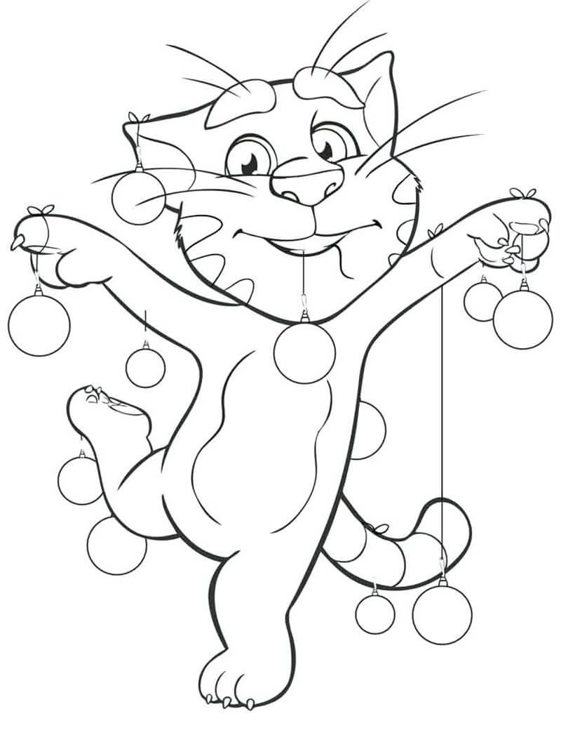 Dancing Talking Tom Coloring Game Dancing Talking Tom