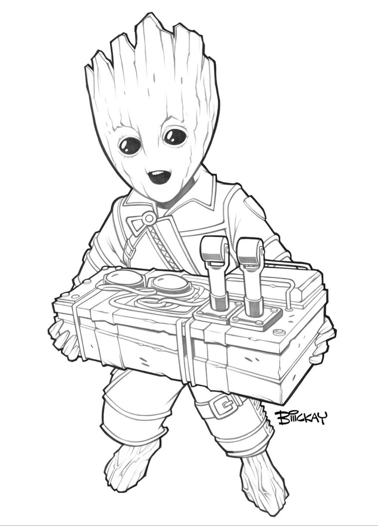 Cute Baby Groot
