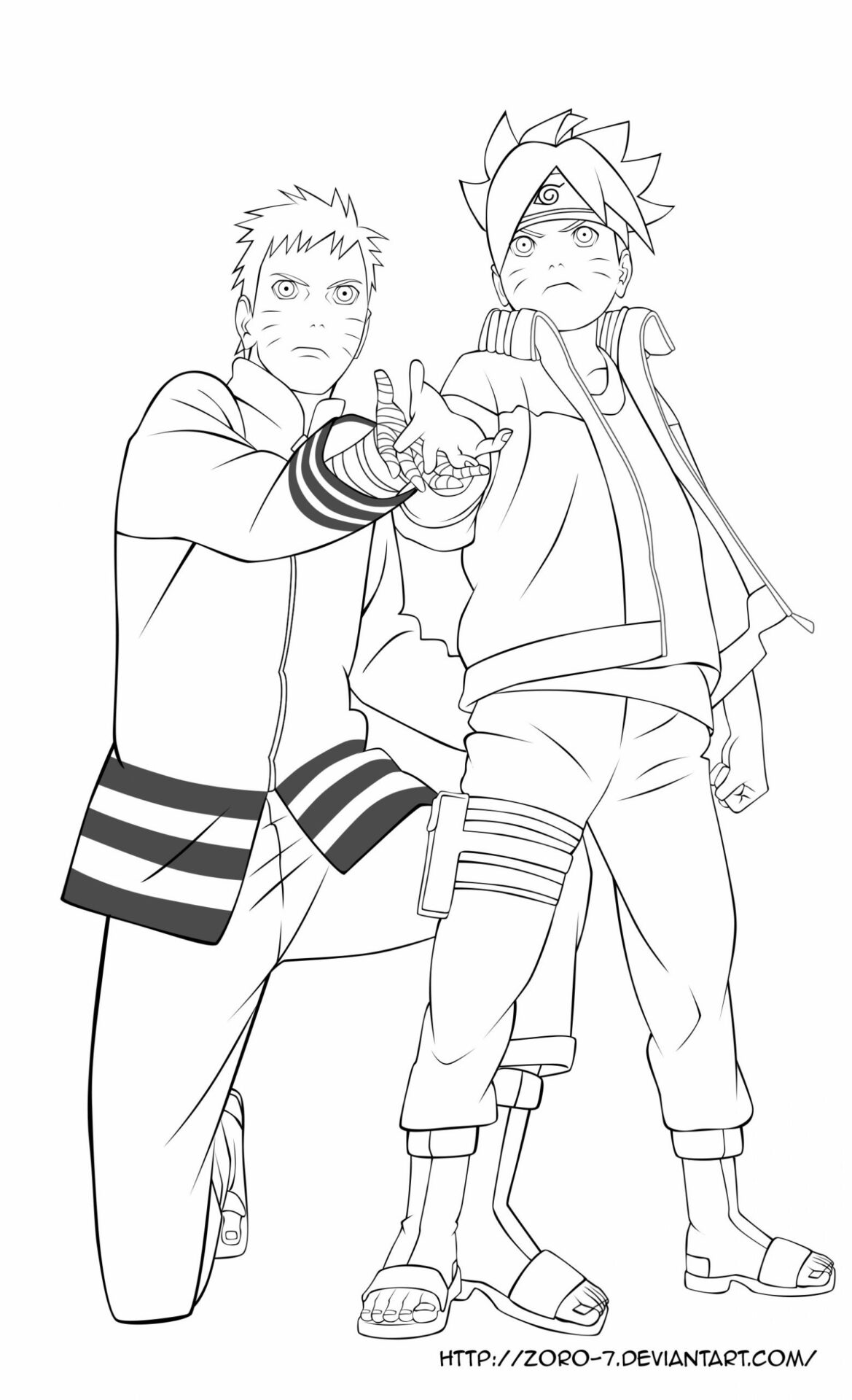 Boruto Learning Rasengan With Naruto