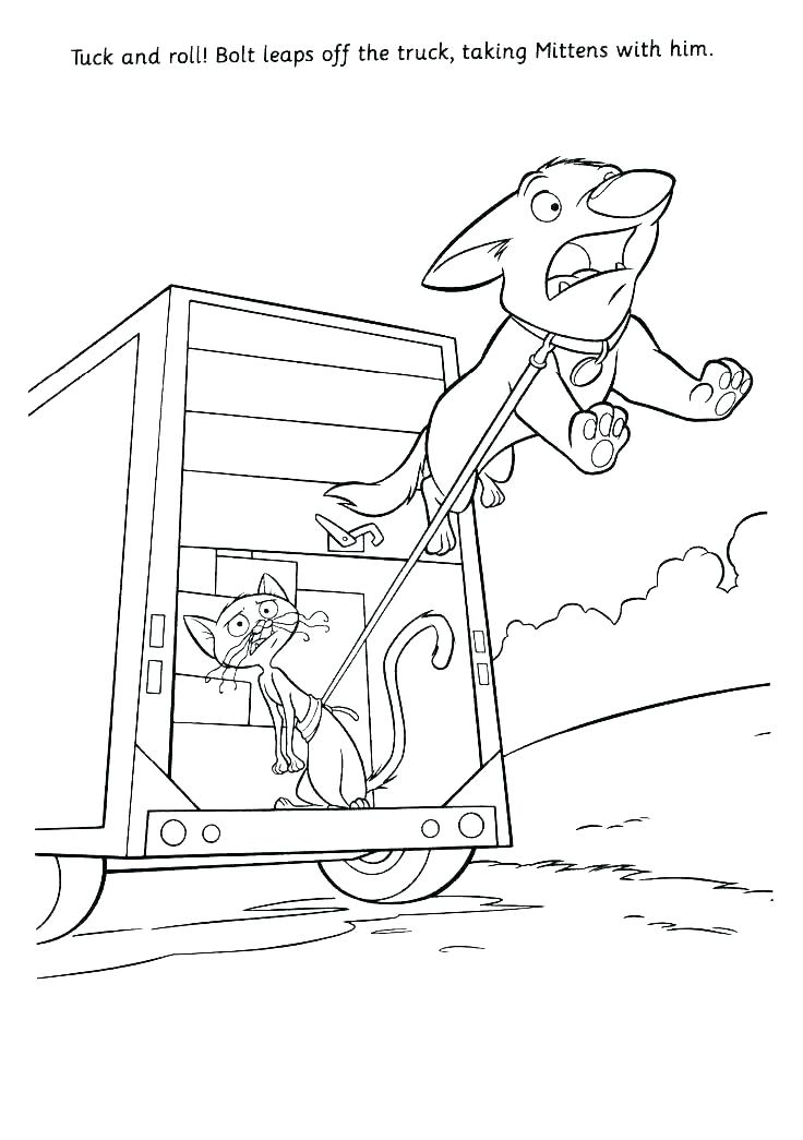 Funny Bolt And Mittens Coloring Game Funny Bolt And Mittens
