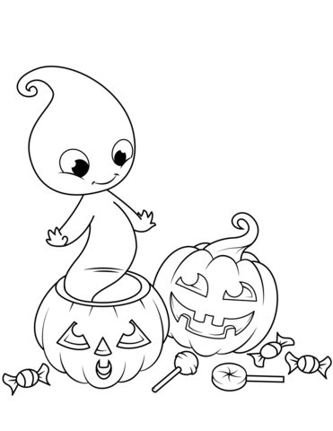 Cute Baby Ghost