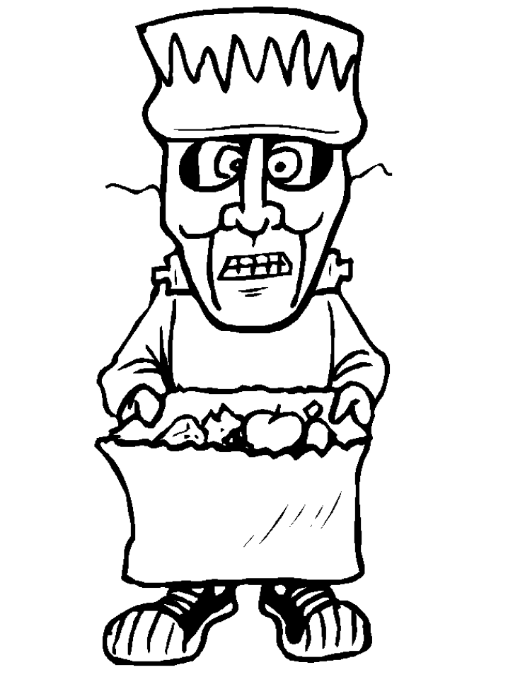 Frankenstein Ask For Candy