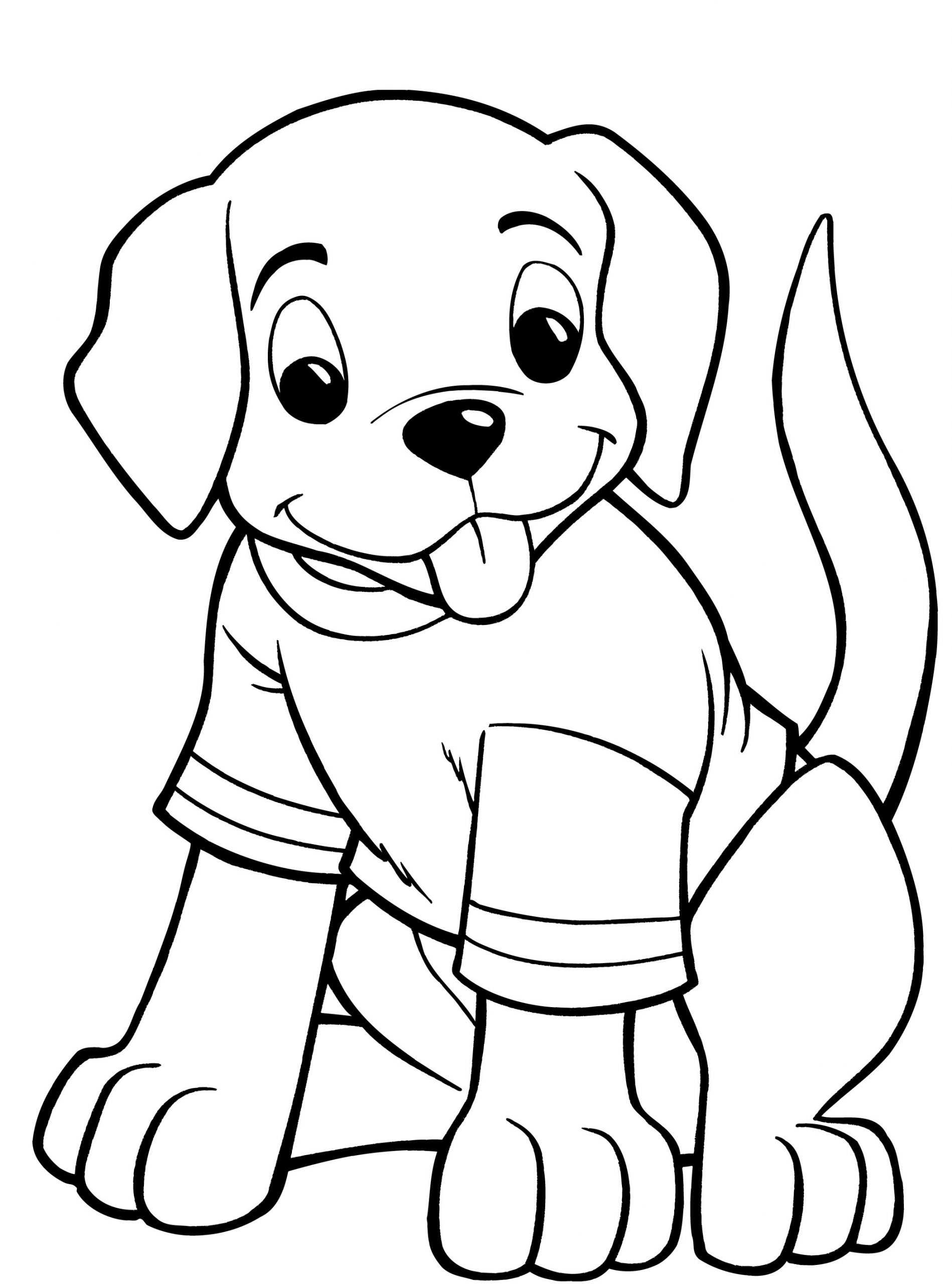 Puppy Wearing T Shirt Coloring Game Puppy Wearing T Shirt